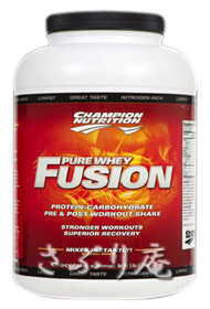 CHAMPION NUTRITION PURE WHEY FUSION 5LB チャンピオン ピュアホエイ フュージョン