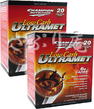 CHAMPION NUTRITION ULTRAMET LOW CARB 20PK `sI Egbg [J[{ QZbg