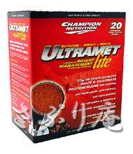 CHAMPION NUTRITION ULTRAMET LITE 20PK `sI Egbg Cg