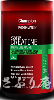 Champion Nutrition Power Creatine 1000g Q{Zbg `sI p[NA`