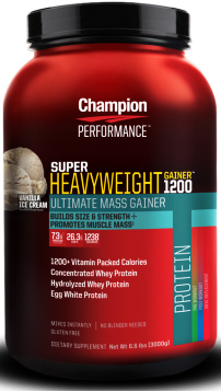 Champion Nutrition Super Heavyweight Gainer 1200 6.6LB i2996gj