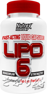 Nutrex LIPO-6 White Label 120 Liqui-Caps