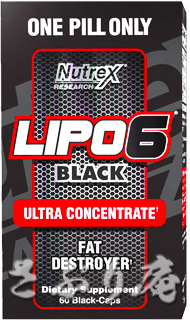 Nutrex LIPO-6 Black Ultra Concentrate 60 Black-Caps